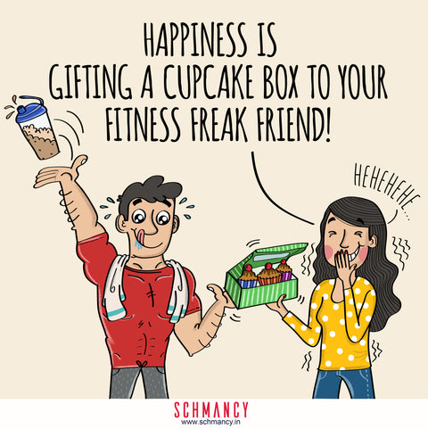 Cupcake, cupcake everywhere, not a box to keep? What a pity!