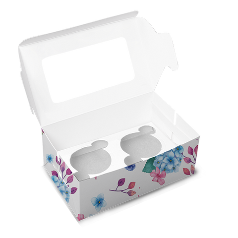 Cupcake Box for 2