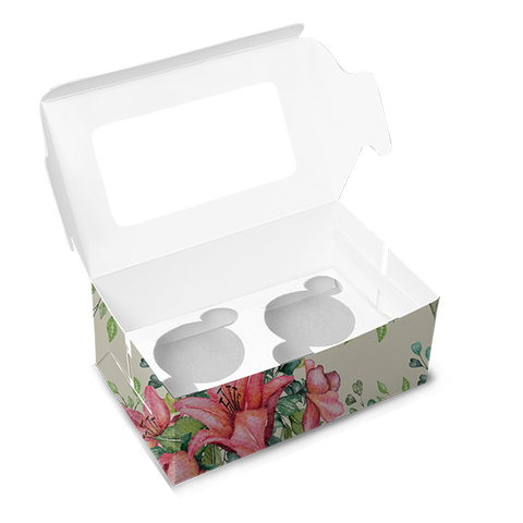 Cupcake Box for 2