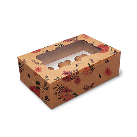 Cupcake Box for 6
