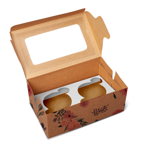 Cupcake Box for 2