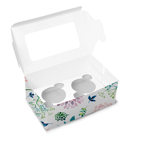 Cupcake Box for 2