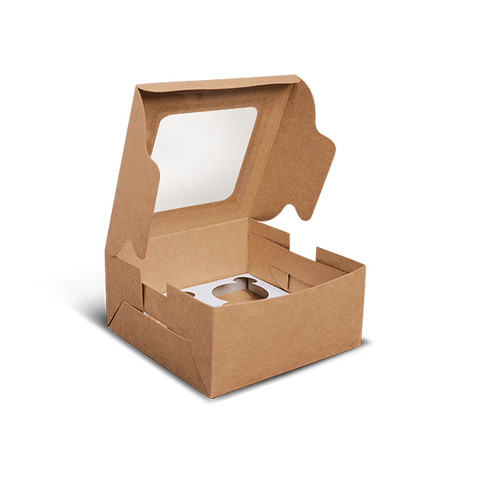 Cupcake Box For 4