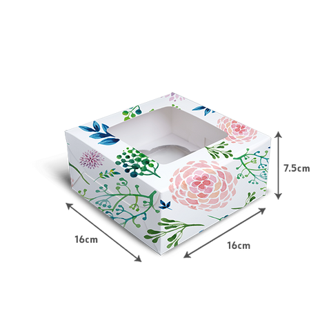 Cupcake Box For 4