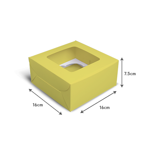 Cupcake Box For 4