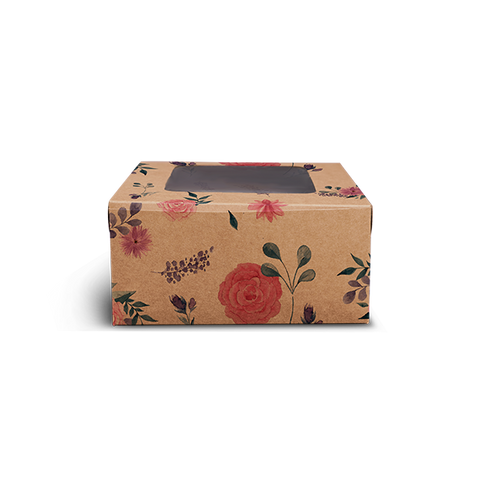 Cupcake Box For 4