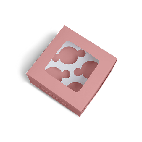 Cupcake Box For 4