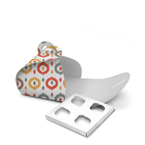 Cupcake Box for 4