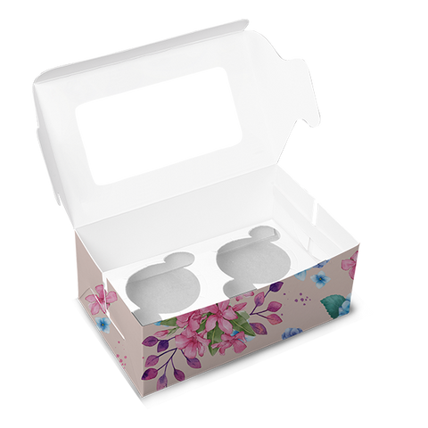 Cupcake Box for 2