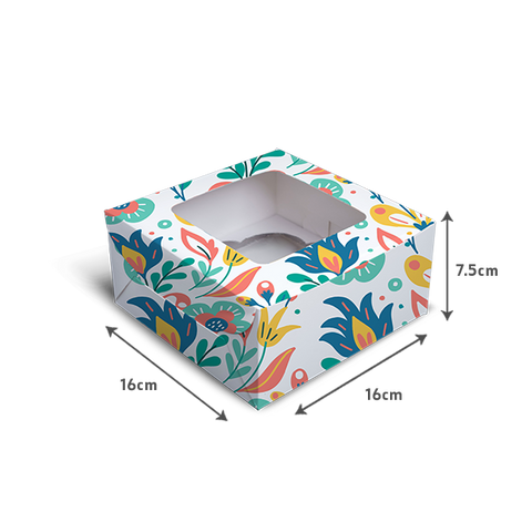 Cupcake Box For 4
