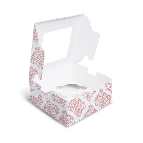 Cupcake Box For 4