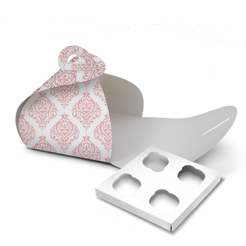 Cupcake Box for 4