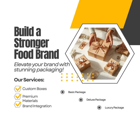 Custom Food Packaging: How the Right Box Can Build a Stronger Food Brand