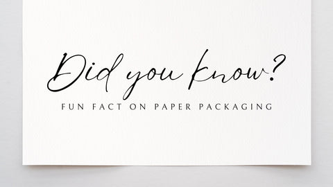 Did You Know - Fun Fact on Packaging!