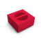 Cake Box for 0.5kg - 7x7x4inch - Red