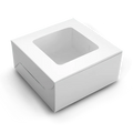 Cake Box for 2kg - 10x10x5" - White