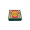 Sliding/Chocolate Box for 4 - 8x8x3cm - Tropical Green Jharokha Box