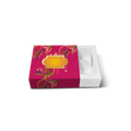 Sliding/Chocolate Box for 4 - 8x8x3cm - Magenta Jaali Box