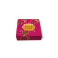 Sliding/Chocolate Box for 4 - 8x8x3cm - Magenta Jaali Box