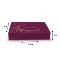 Sliding/Chocolate Box for 9 - 12.5x12.5x4cm - Celestial Ramadan