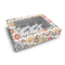 Cupcake Box for 12 With Window - 12x9x3" - Multicolour Ikkat