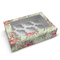 Cupcake Box for 12 With Window - 12x9x3" - Vintage Lily