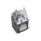 Small Handle Favour/Gift Box - 3.5x3.5x3.5" - Paisley Print