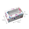 Rectangle Bakery Box for 2 Cupcake, Tea Cake, Plum Cake - 7x4x3" - Colourful Blossom