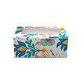 Rectangle Bakery Box for 2 Cupcake, Tea Cake, Plum Cake - 7x4x3" - Exotic Flora