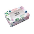 Cupcake Box for 6 - 9x6x3" - Floral
