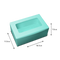 Rectangle Bakery Box for 2 Cupcake, Tea Cake, Plum Cake - 7x4x3" - Mint