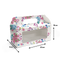 Jar Hamper Handle Box - 20x10x9cm - Colourful Blossom