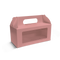 Jar Hamper Handle Box - 20x10x9cm - Pink