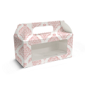 Jar Hamper Handle Box - 20x10x9cm - Powder Pink