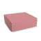 Corrugated Hamper Box - Large - 25x25x8cm Pink