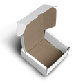 Corrugated Hamper Box - Small - 11.5x12x5cm - White
