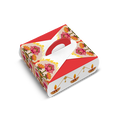 Wrap Style Favor Box - 8x8x3.5 CM - Imperial Red Chitrakaari Box
