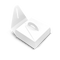Wrap Style Favor Box - 8x8x3.5CM - White
