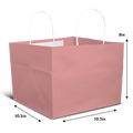 Cake Bag for 2kg - 10.5x10.5x8" - Pink