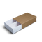 Sliding Box for Cookies and Macarons - 7x4.5x2" - Kraft