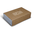 Sliding Box for Cookies and Macarons - 7x4.5x2" - Kraft