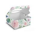 Cake Box for 0.5kg - 7x7x4inch - Floral