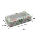 Mithai/Brownie Box for 6 - 9x5x2" - Floral