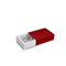 Sliding/Chocolate Box for 6 - 12.5x8x4cm - Red