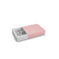 Sliding/Chocolate Box for 9 - 12.5x12.5x4cm - Pink