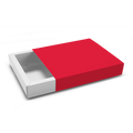 Sliding/Chocolate Box for 15 - 20x12.5x4cm - Red