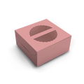 Cake Box for 0.5kg - 7x7x4inch - Pink