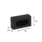 Cakesicle Box for 1- 5x9x3CM - Black