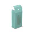 Cakesicle Box for 1- 5x9x3CM - Mint