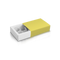Sliding/Chocolate Box for 6 - 12.5x8x4cm - Yellow